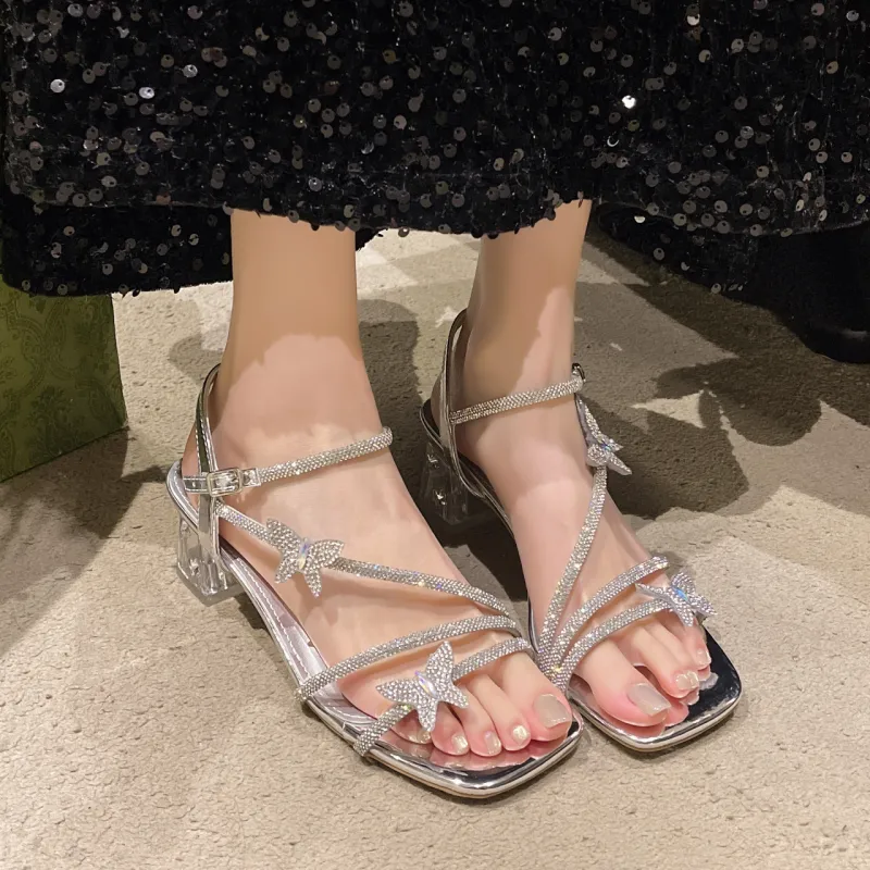 GEJIANI One Strap Sandals Women's-9
