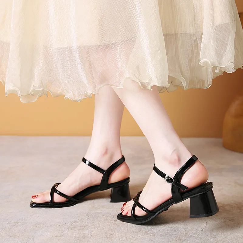 GEJIANI One Strap Sandals Women's-9