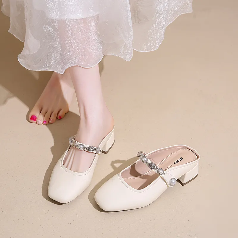 GEJIANI Abrasion Resistant Closed Toe Slippers Women's-2