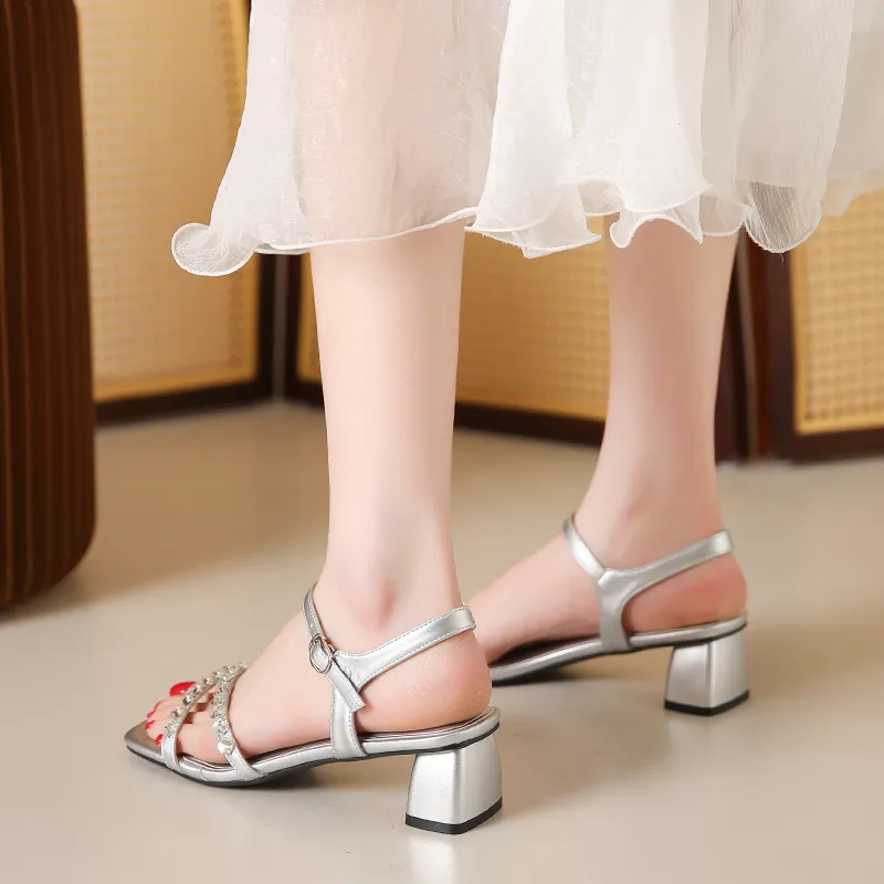 GEJIANI One Strap Sandals Women's-2