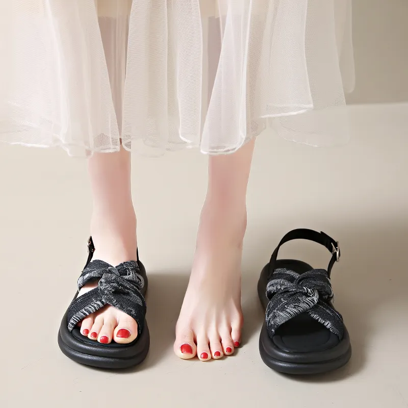 GEJIANI One Strap Sandals Women's-7