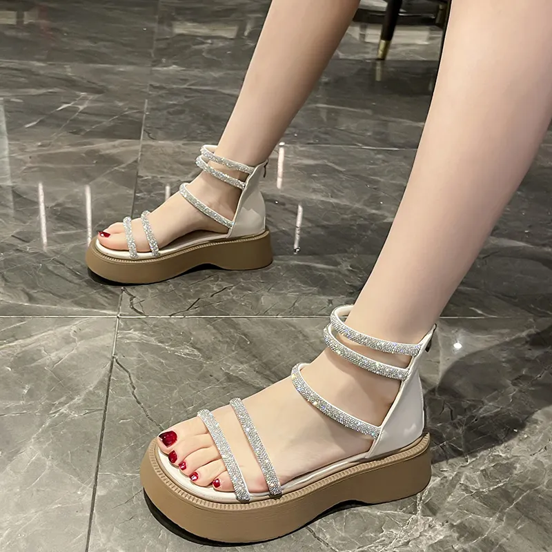 GEJIANI Roman Sandals Women's-2