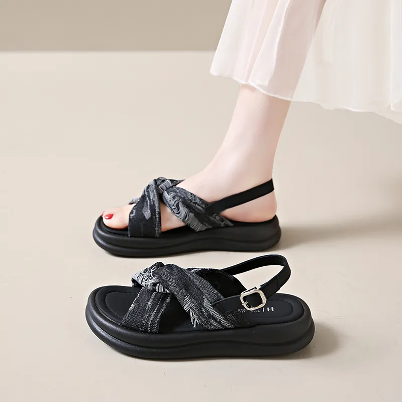 GEJIANI One Strap Sandals Women's-5