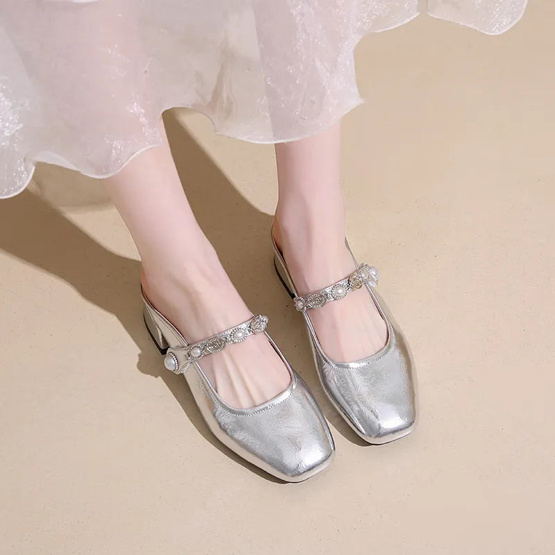 GEJIANI Abrasion Resistant Closed Toe Slippers Women's-16