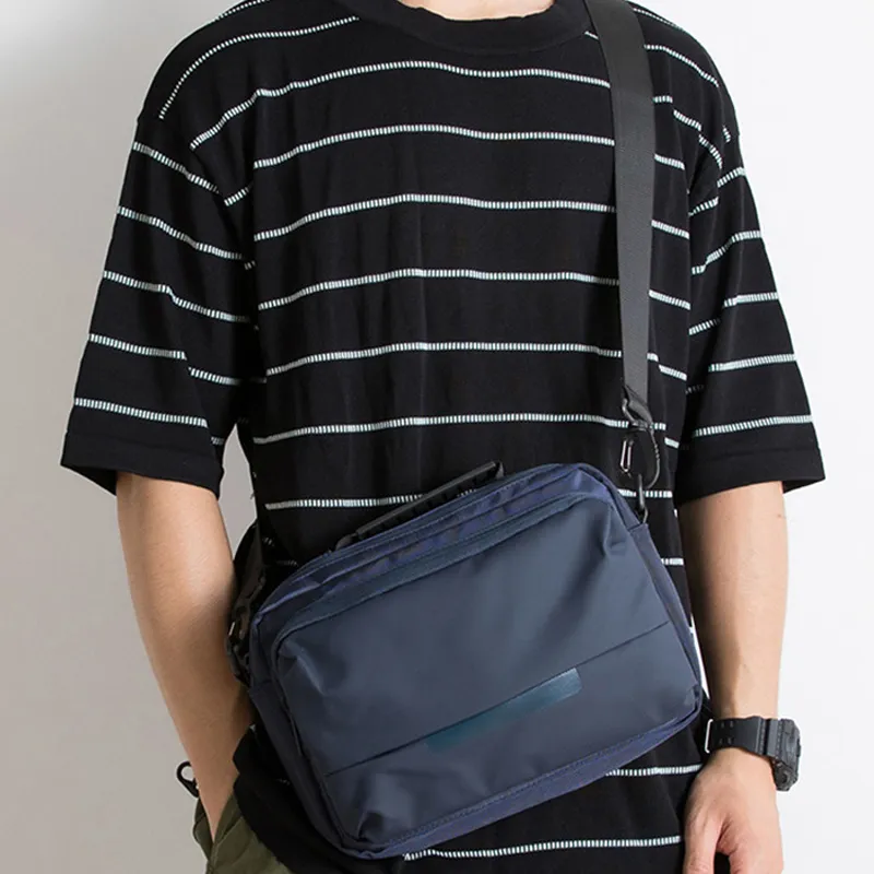 Slazenger Oxford Fanny Pack Sling Bag Shoulder Bag Crossbody Bag Regular Unisex Black-24