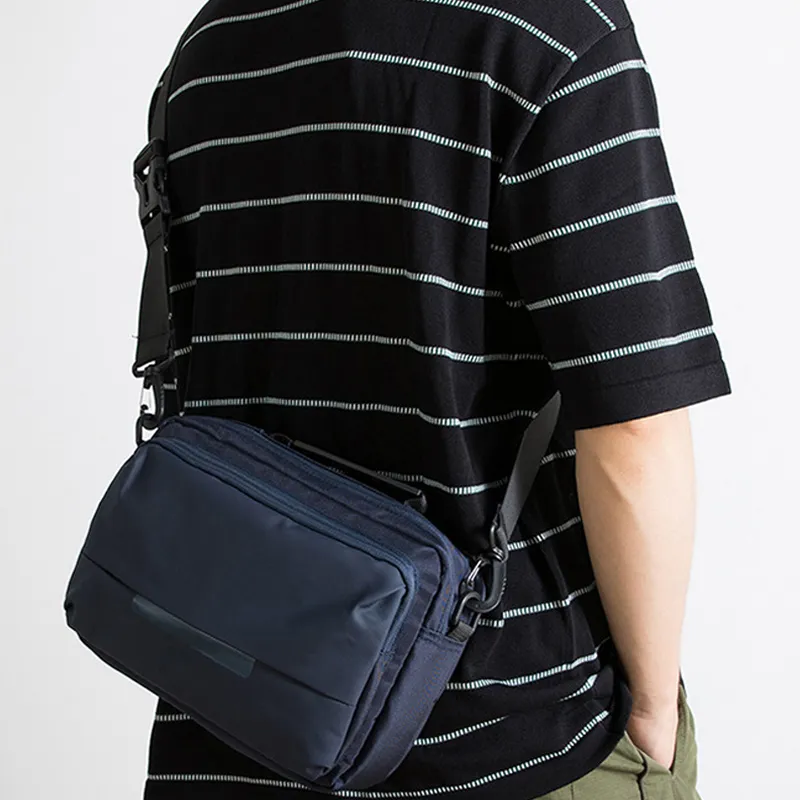 Slazenger Oxford Fanny Pack Sling Bag Shoulder Bag Crossbody Bag Regular Unisex Black-25