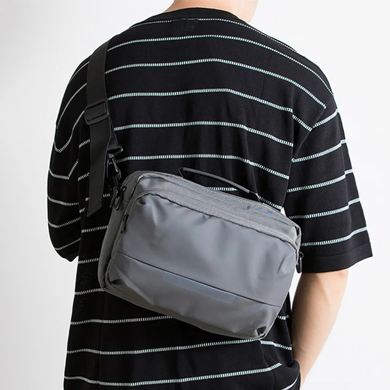 Slazenger Oxford Fanny Pack Sling Bag Shoulder Bag Crossbody Bag Regular Unisex Black-11