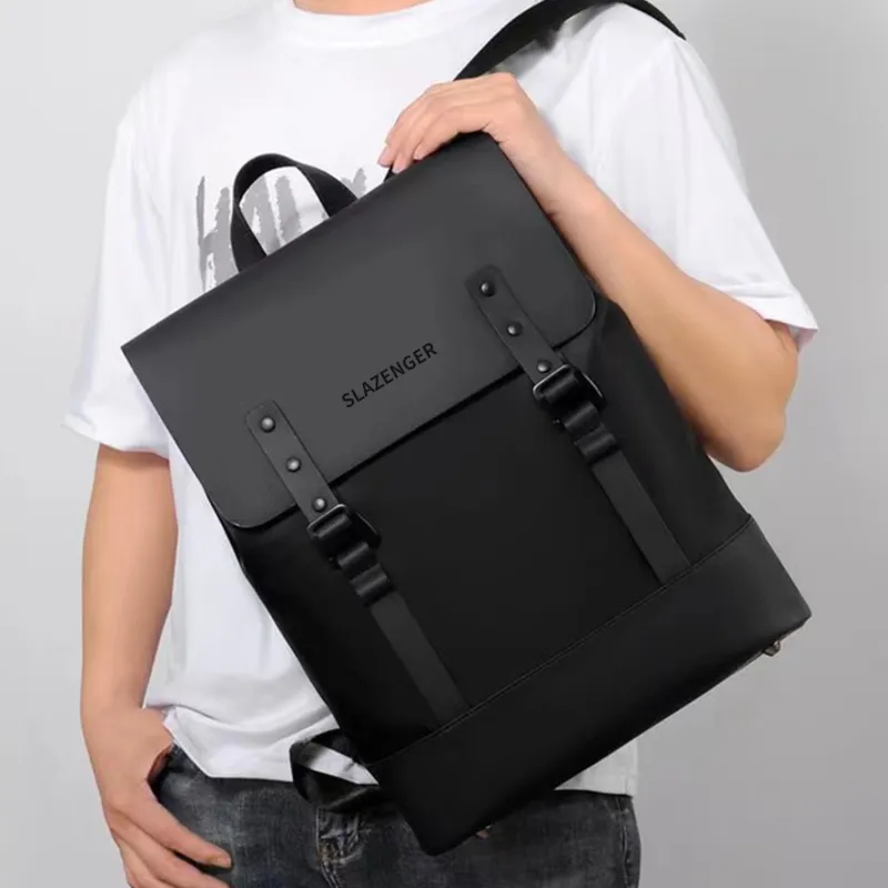 Slazenger Oxford Backpack Regular Unisex Deep Black-27