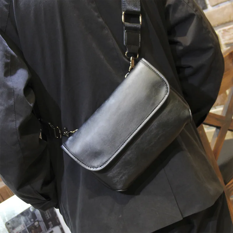 Slazenger PU Crossbody Bags Men's Gray Green-17