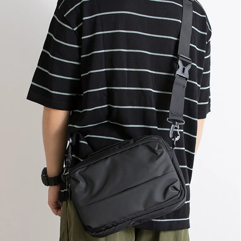 Slazenger Oxford Fanny Pack Sling Bag Shoulder Bag Crossbody Bag Regular Unisex Black-5