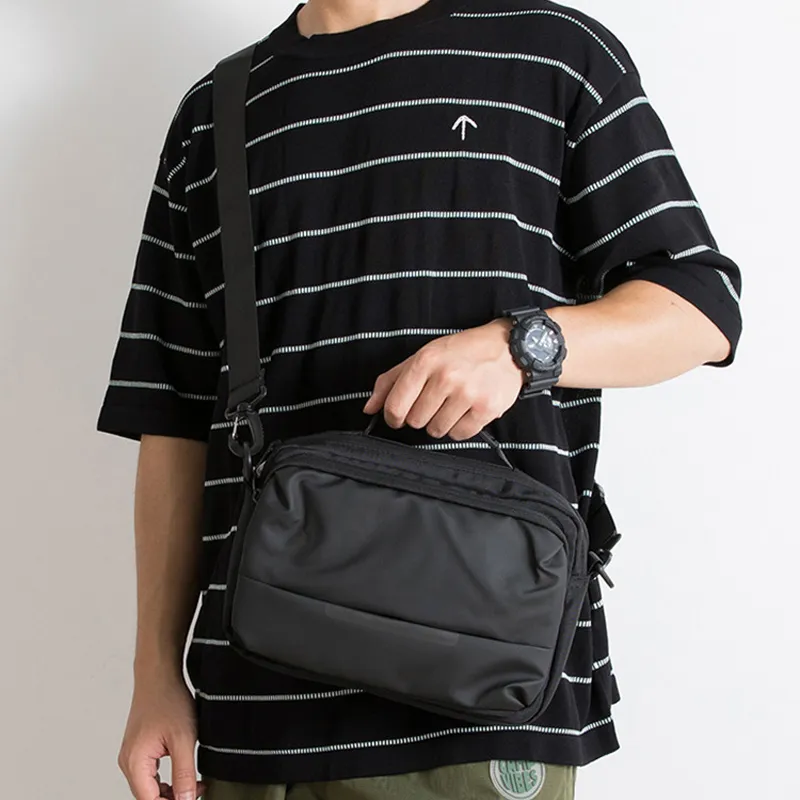 Slazenger Oxford Fanny Pack Sling Bag Shoulder Bag Crossbody Bag Regular Unisex Black-4