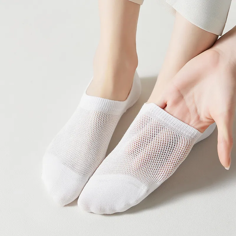 Cotton Gene No Show Socks Women's Combo Set-1