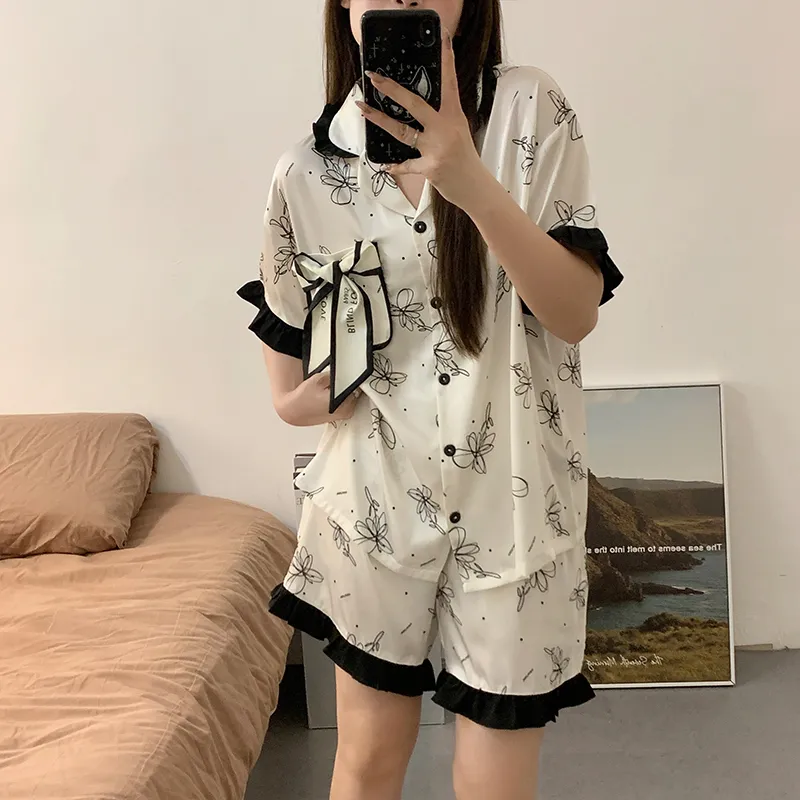 Cotton Gene Pajama Set Women's Combo Set-15