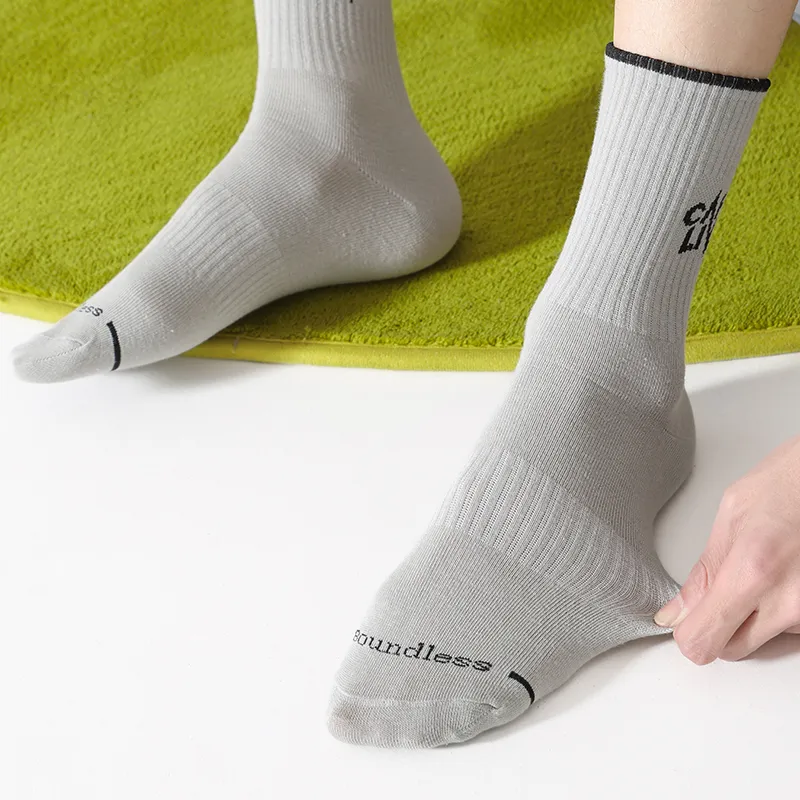 Cotton Gene Mid Calf Socks Men's Combo Set-8
