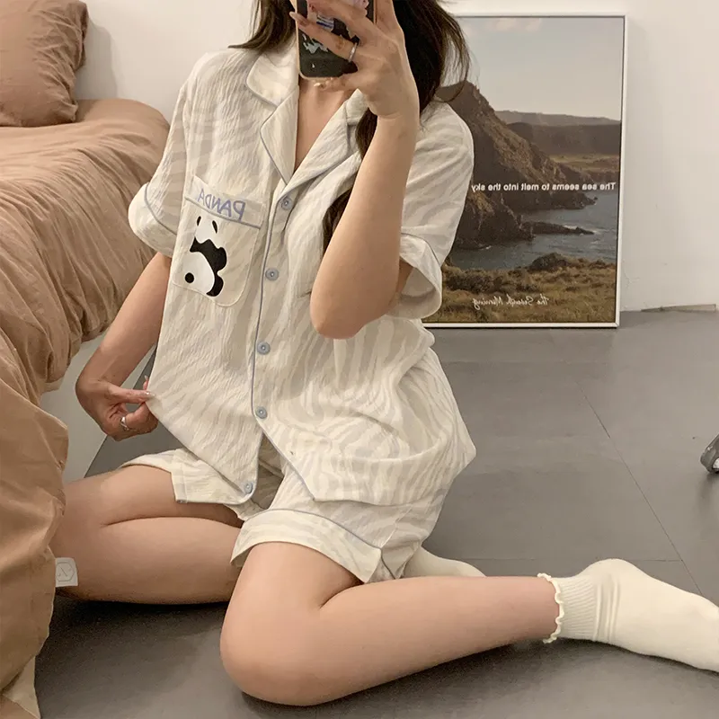 Cotton Gene Pajama Set Unisex Combo Set-22