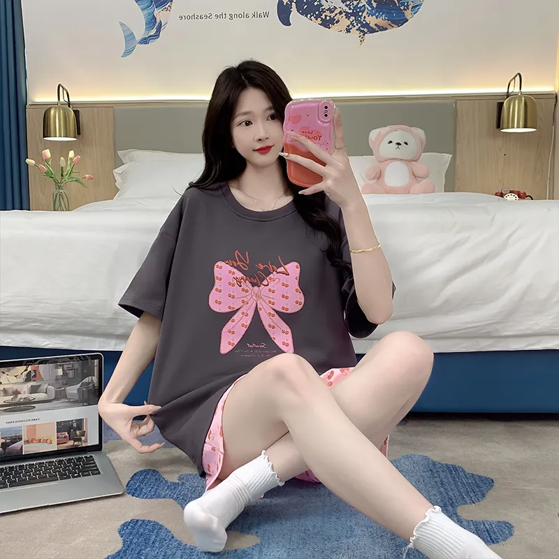 Cotton Gene Pajama Set Unisex Combo Set-43