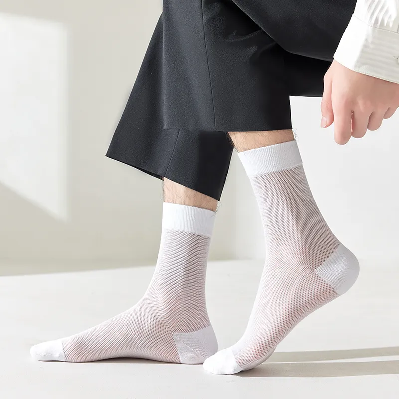 Cotton Gene Mid Calf Socks Men's Combo Set-14