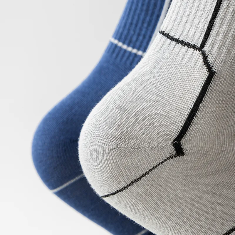 Cotton Gene Mid Calf Socks Men's Combo Set-6