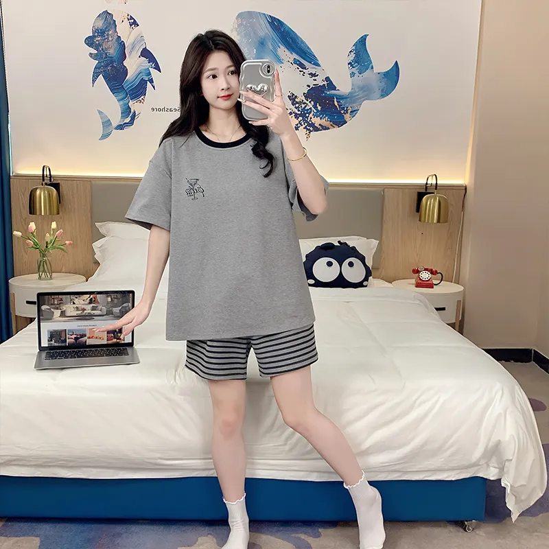 Cotton Gene Pajama Set Unisex Combo Set-38