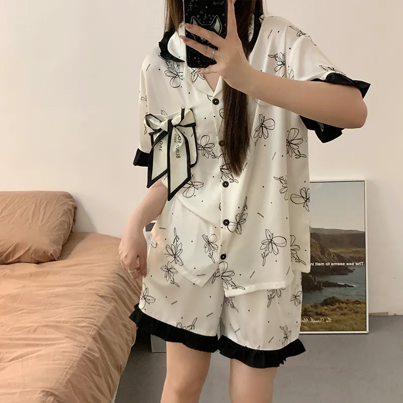 Cotton Gene Pajama Set Women's Combo Set-14