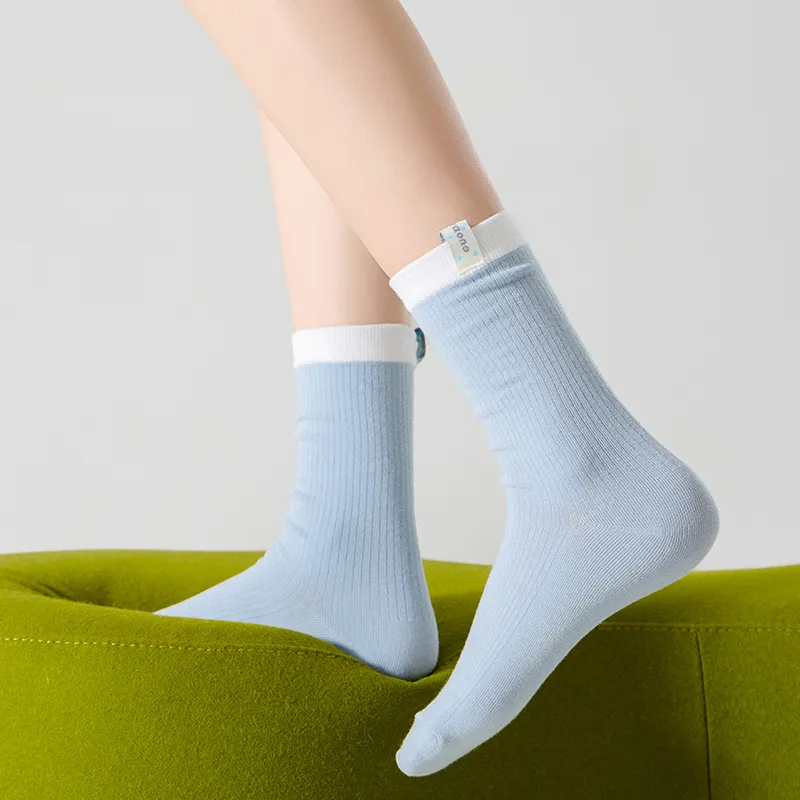 Cotton Gene Mid Calf Socks Women's Combo Set-41