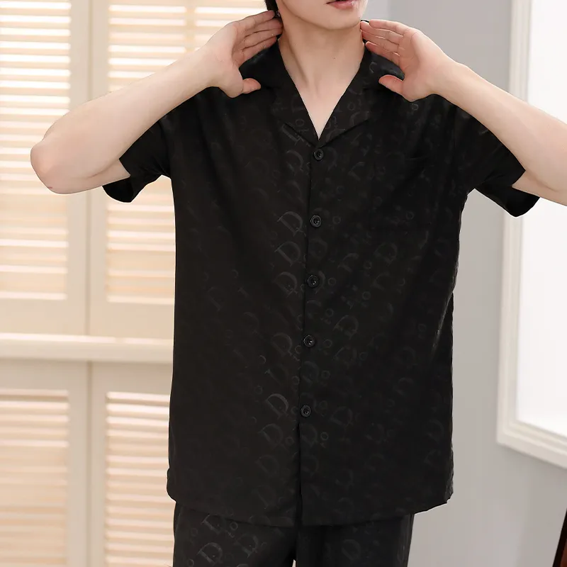 Cotton Gene Pajama Set Men's Combo Set-11