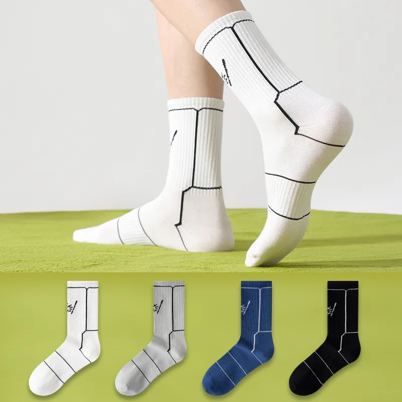 Cotton Gene Mid Calf Socks Men's Combo Set-1