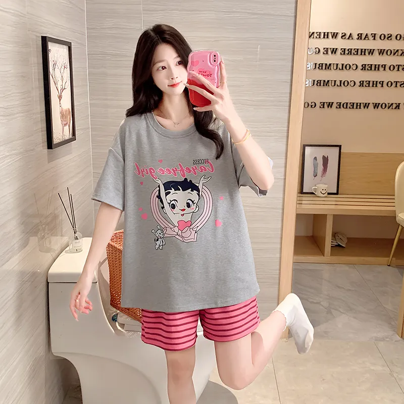 Cotton Gene Pajama Set Unisex Combo Set-76