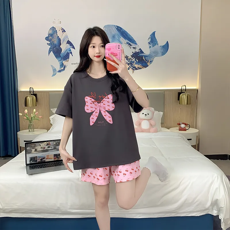 Cotton Gene Pajama Set Unisex Combo Set-42
