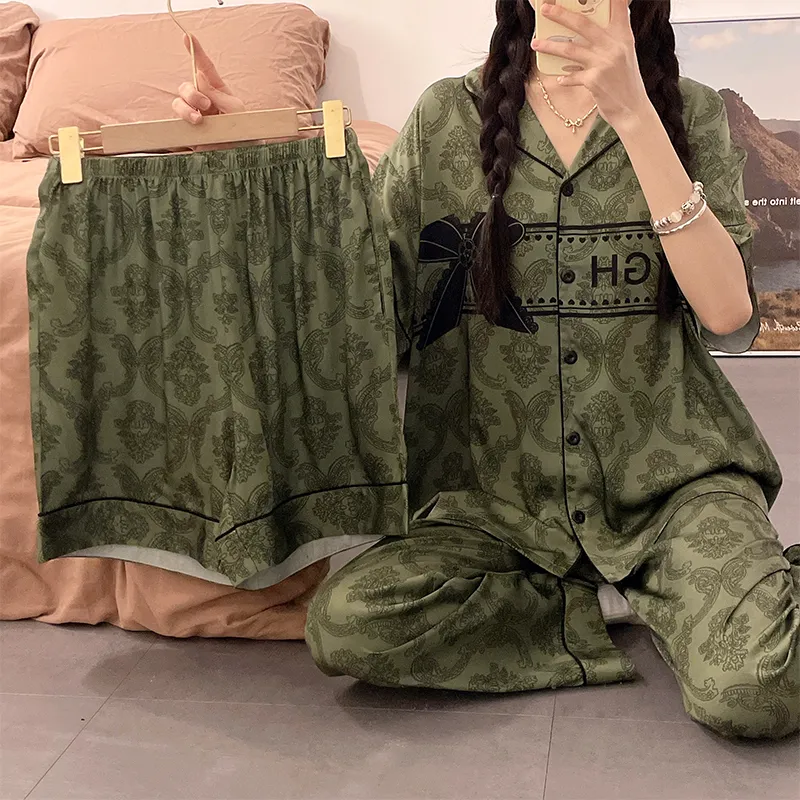 Cotton Gene Pajama Set Women's Combo Set-25