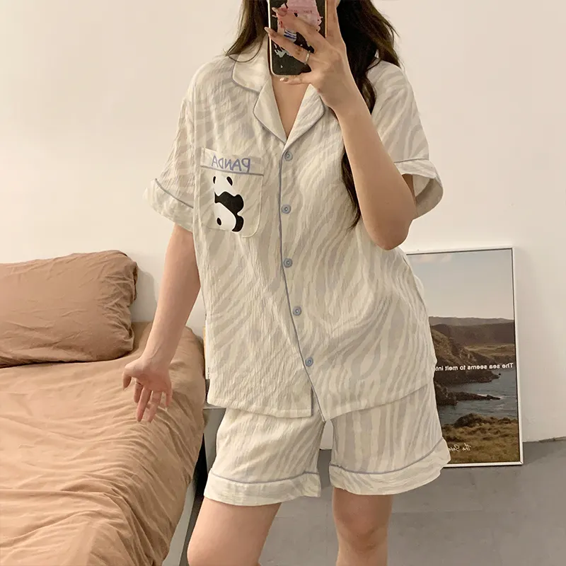 Cotton Gene Pajama Set Unisex Combo Set-23