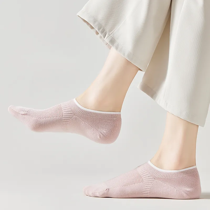 Cotton Gene No Show Socks Women's Combo Set-3