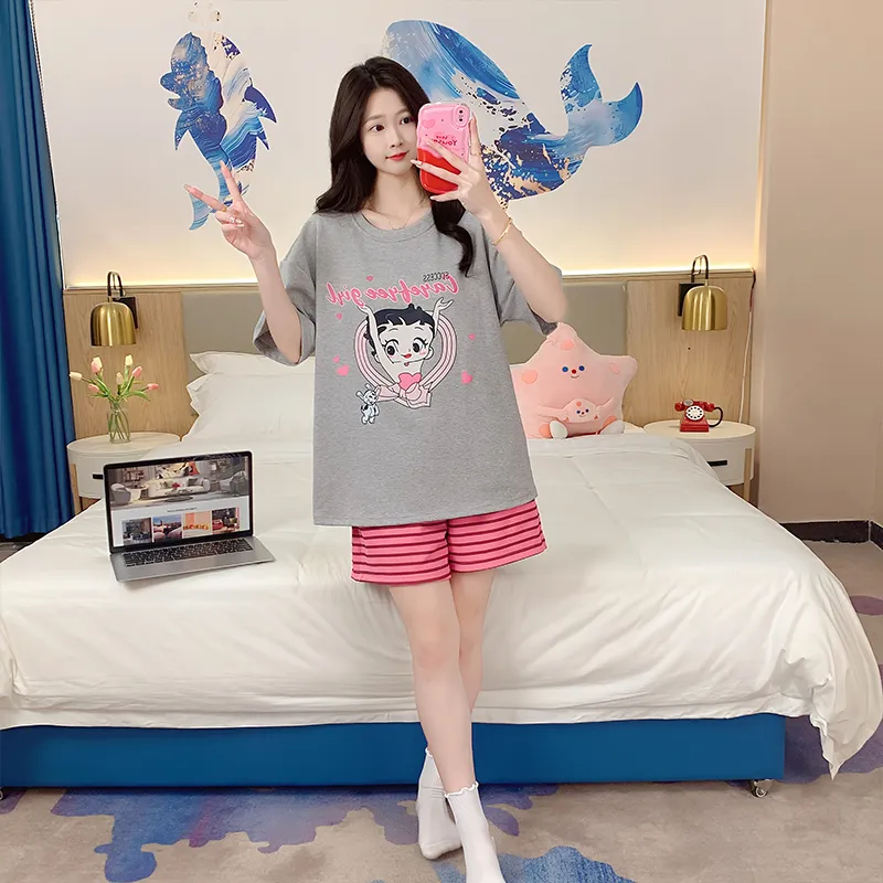 Cotton Gene Pajama Set Unisex Combo Set-69