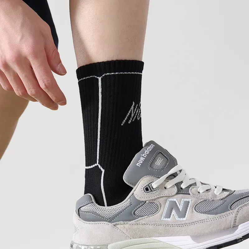Cotton Gene Mid Calf Socks Men's Combo Set-5