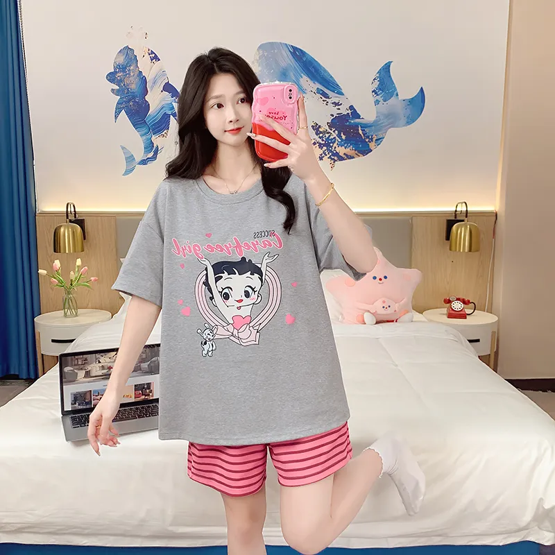 Cotton Gene Pajama Set Unisex Combo Set-72