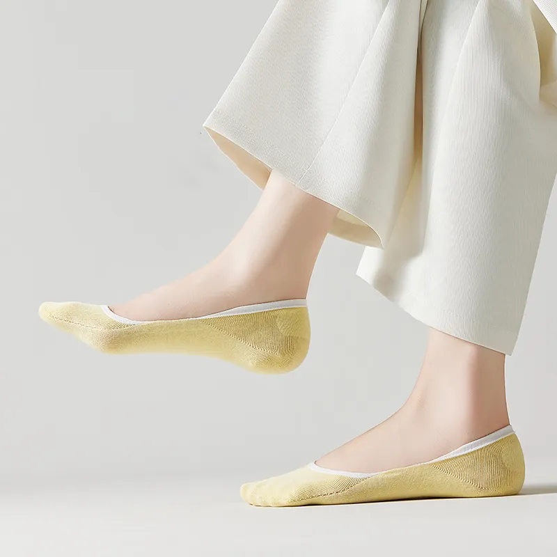 Cotton Gene No Show Socks Women's Combo Set-20