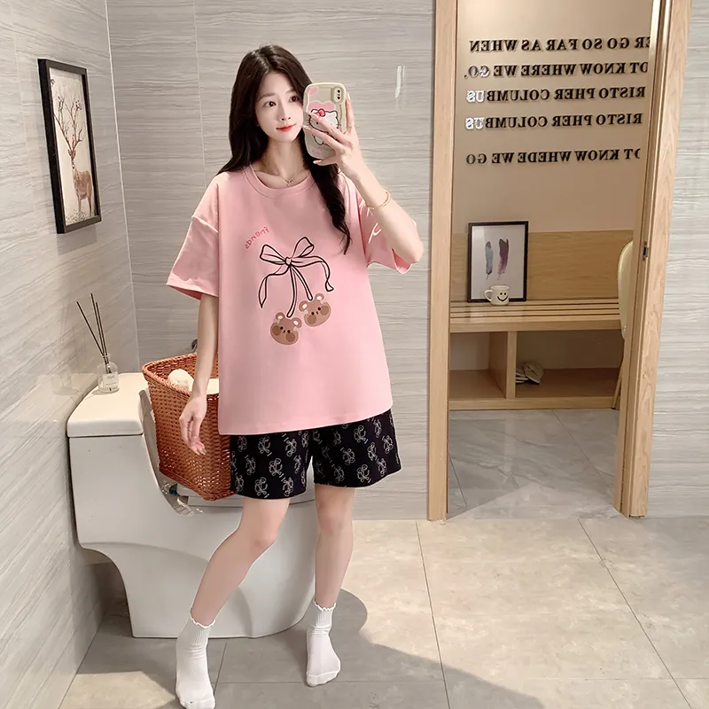 Cotton Gene Pajama Set Unisex Combo Set-76
