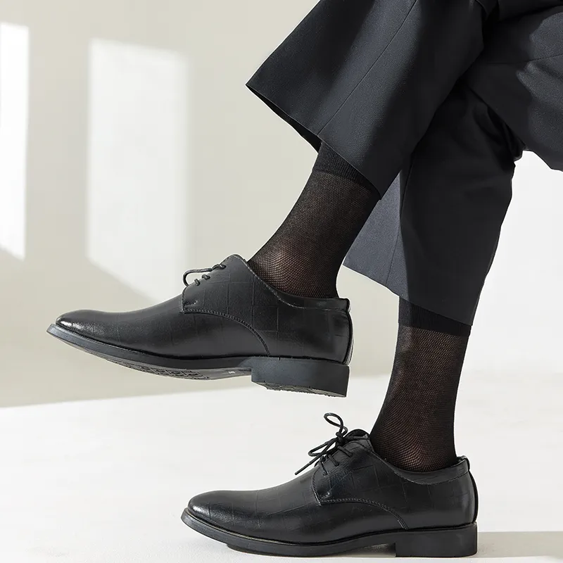 Cotton Gene Mid Calf Socks Men's Combo Set-5