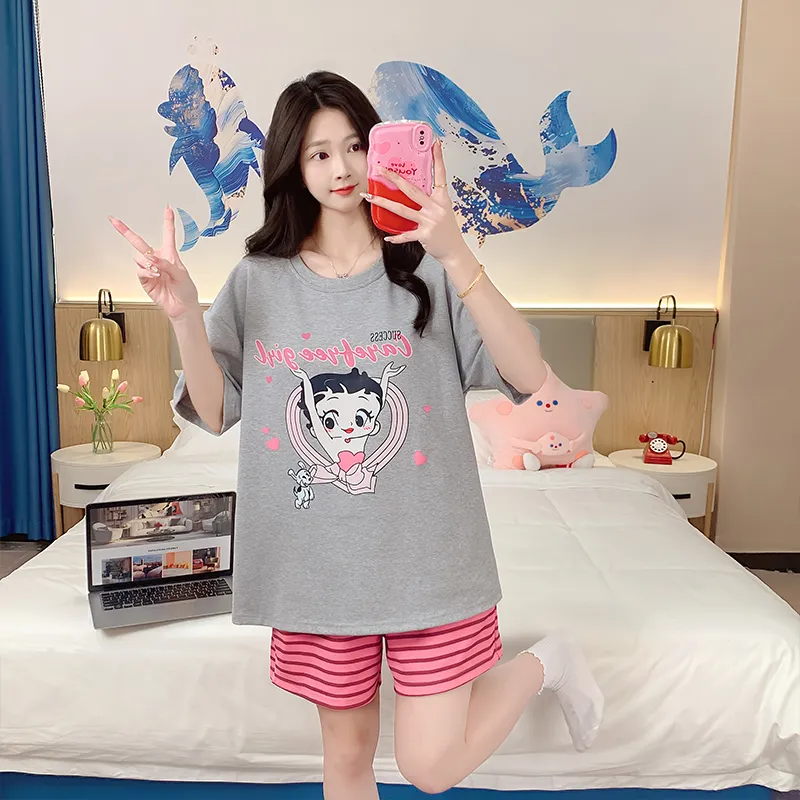Cotton Gene Pajama Set Unisex Combo Set-71