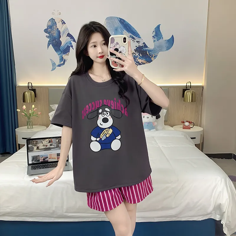 Cotton Gene Pajama Set Unisex Combo Set-60