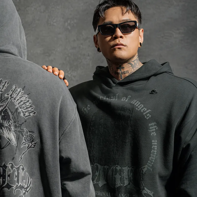 LUJIAMEN Sweatshirt Unisex Gray-7