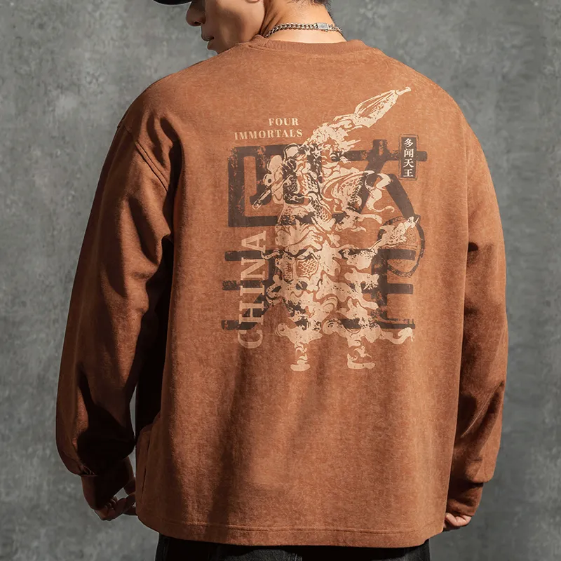 LUJIAMEN T Shirt Early Autumn And Spring Unisex-9