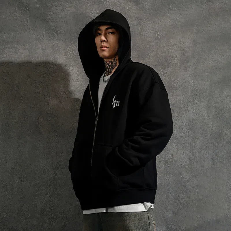 LUJIAMEN Sweatshirt Unisex Black-5