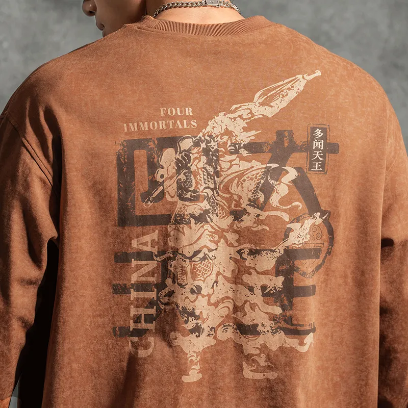 LUJIAMEN T Shirt Early Autumn And Spring Unisex-10