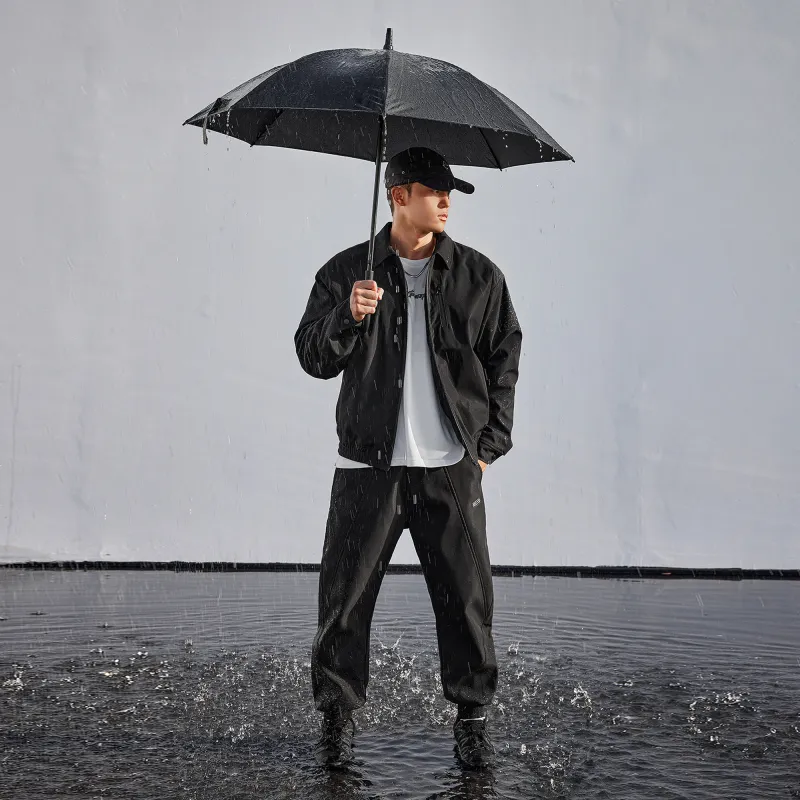 LUJIAMEN Knitted Sweatpants Men Black Choose According To Size Chart-6