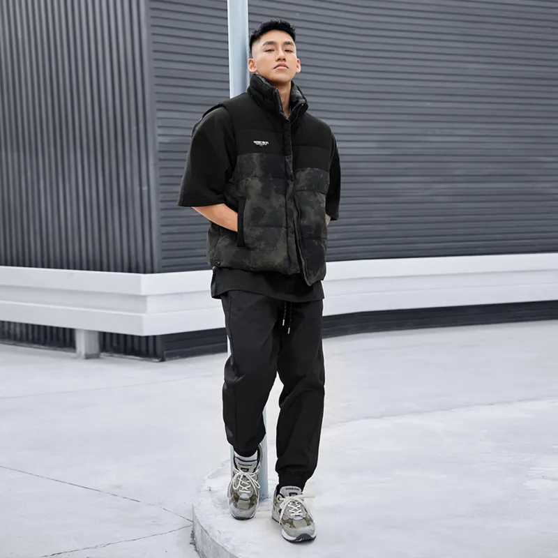 LUJIAMEN Casual Pants Unisex Black Choose According To Size Chart-7