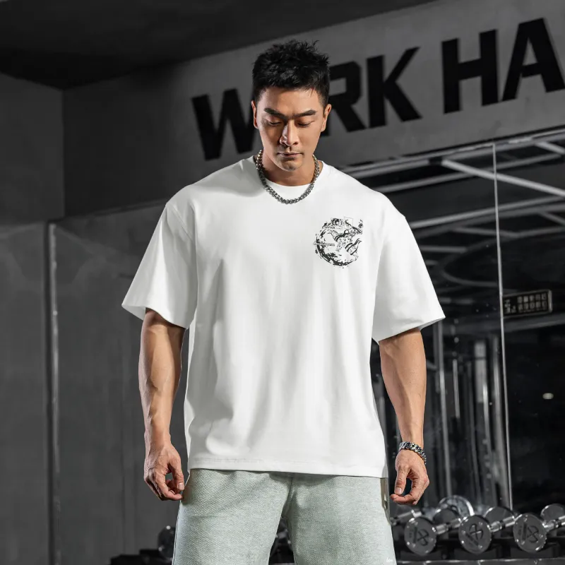 LUJIAMEN T-Shirts Unisex White-2