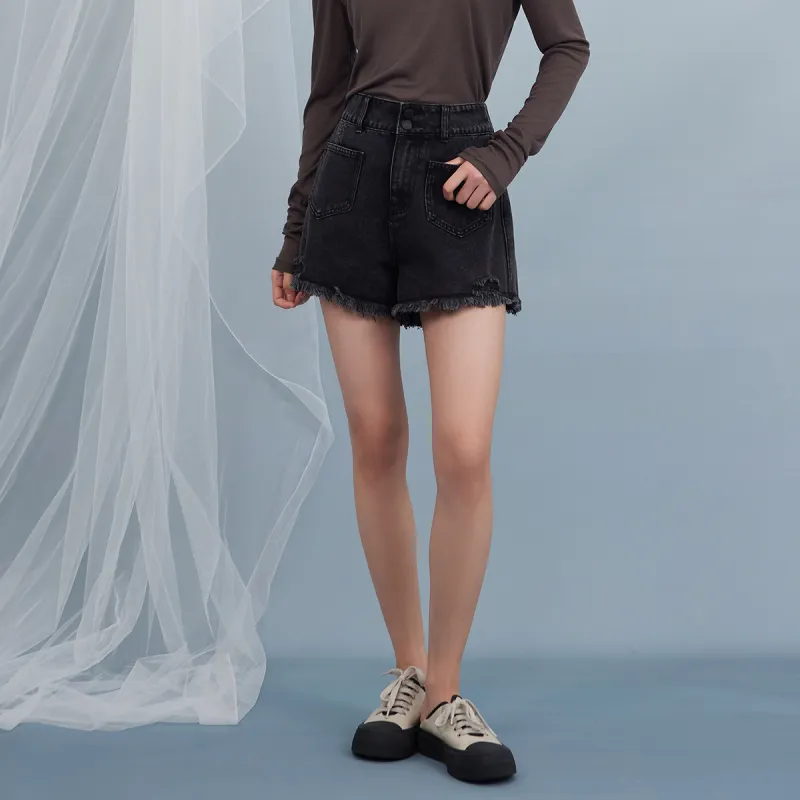 THE SEA LIFE Denim Shorts Women's-3
