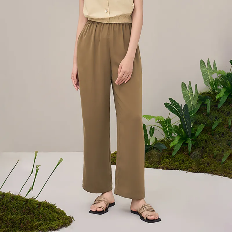 THE SEA LIFE Casual Pants Women's Tea Brown-3