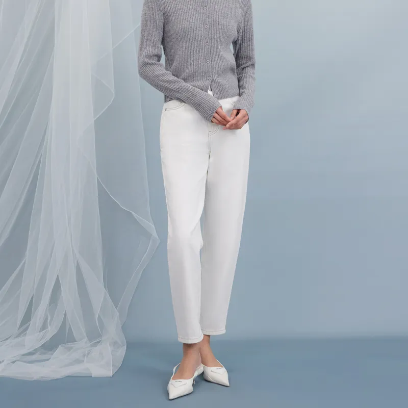 THE SEA LIFE Jeans Women's Cloud White-6